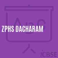 Zphs Dacharam Secondary School Logo