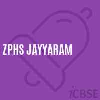 Zphs Jayyaram Secondary School Logo