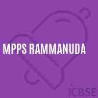 Mpps Rammanuda Primary School Logo