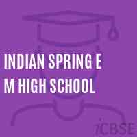 Indian Spring E M High School Logo