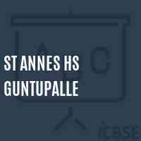 St Annes Hs Guntupalle Secondary School Logo