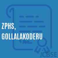 Zphs, Gollalakoderu Secondary School Logo
