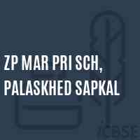 Zp Mar Pri Sch, Palaskhed Sapkal Primary School Logo