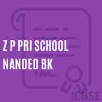 Z P Pri School Nanded Bk Logo