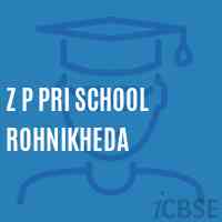 Z P Pri School Rohnikheda Logo