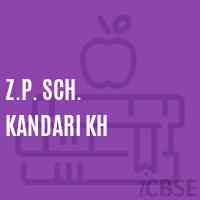 Z.P. Sch. Kandari Kh Primary School Logo