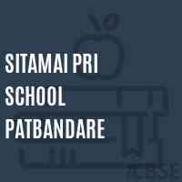 Sitamai Pri School Patbandare Logo