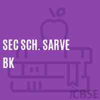 Sec Sch. Sarve Bk Secondary School Logo