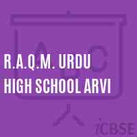 R.A.Q.M. Urdu High School Arvi Logo