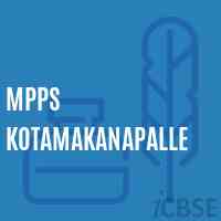 Mpps Kotamakanapalle Primary School Logo