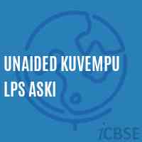 Unaided Kuvempu Lps Aski Primary School Logo