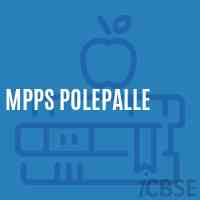Mpps Polepalle Primary School Logo