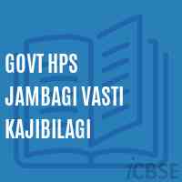Govt Hps Jambagi Vasti Kajibilagi Middle School Logo