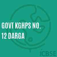 Govt Kghps No. 12 Darga Middle School Logo