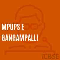 Mpups E Gangampalli Middle School Logo