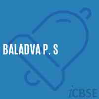 Baladva P. S Primary School Logo
