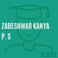 Zadeshwar Kanya P. S Middle School Logo