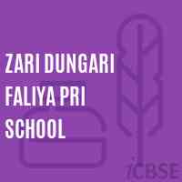 Zari Dungari Faliya Pri School Logo