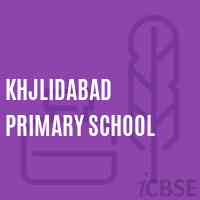 Khjlidabad Primary School Logo