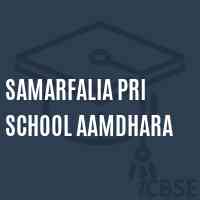 Samarfalia Pri School Aamdhara Logo