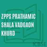 Zpps Prathamic Shala Vadgaon Khurd Primary School Logo