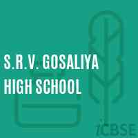 S.R.V. Gosaliya High School Logo