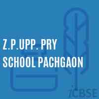 Z.P.Upp. Pry School Pachgaon Logo