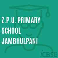 Z.P.U. Primary School Jambhulpani Logo