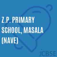 Z.P. Primary School, Masala (Nave) Logo