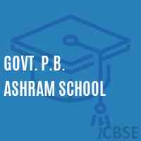 Govt. P.B. Ashram School Logo