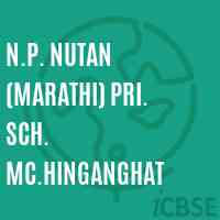N.P. Nutan (Marathi) Pri. Sch. Mc.Hinganghat Primary School Logo