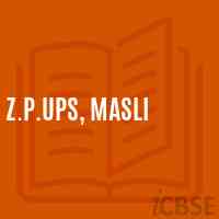 Z.P.Ups, Masli Middle School Logo