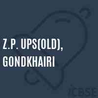 Z.P. Ups(Old), Gondkhairi Middle School Logo