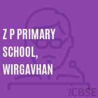 Z P Primary School, Wirgavhan Logo