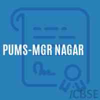Pums-Mgr Nagar Middle School Logo