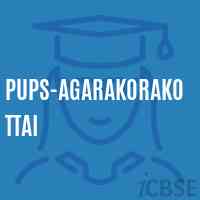 Pups-Agarakorakottai Primary School Logo