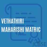 Vethathiri Maharishi Matric School Logo