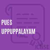 Pues Uppuppalayam Primary School Logo