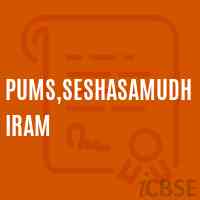 Pums,Seshasamudhiram Primary School Logo
