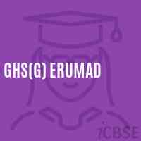 Ghs(G) Erumad Secondary School Logo