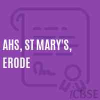 Ahs, St Mary'S, Erode Secondary School Logo