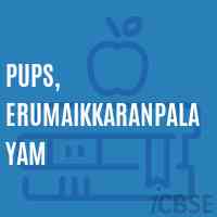 Pups, Erumaikkaranpalayam Primary School Logo