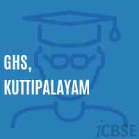 Ghs, Kuttipalayam Secondary School Logo