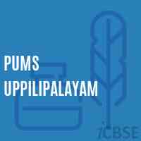 Pums Uppilipalayam Middle School Logo