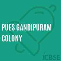 Pues Gandipuram Colony Primary School Logo