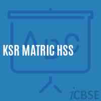Ksr Matric Hss Senior Secondary School Logo
