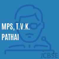Mps, T.V.K. Pathai Primary School Logo