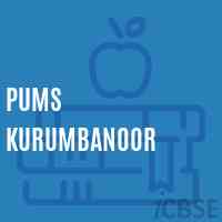 Pums Kurumbanoor Middle School Logo