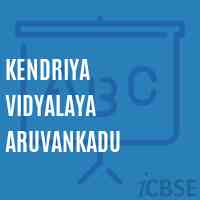 Kendriya Vidyalaya Aruvankadu Senior Secondary School Logo