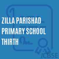 Zilla Parishad Primary School Thirth Logo